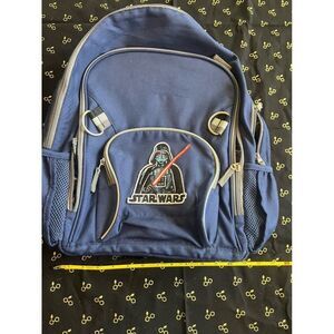 Pottery barn kids backpack navy blue Star Wars theme